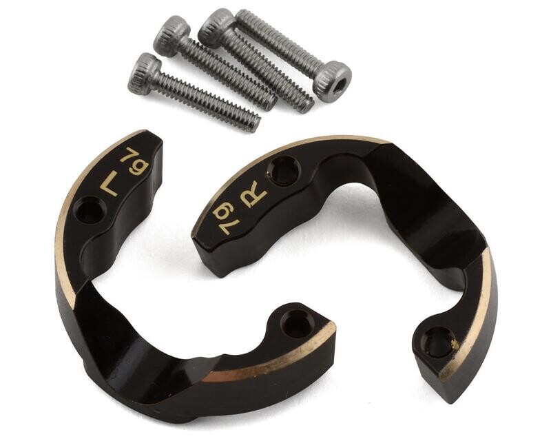 Samix FCX24 Brass Portal Cover Tuning Weights (2) (7g) (Use w/SAMFCX24-4012A) - SAMFCX24-4012B