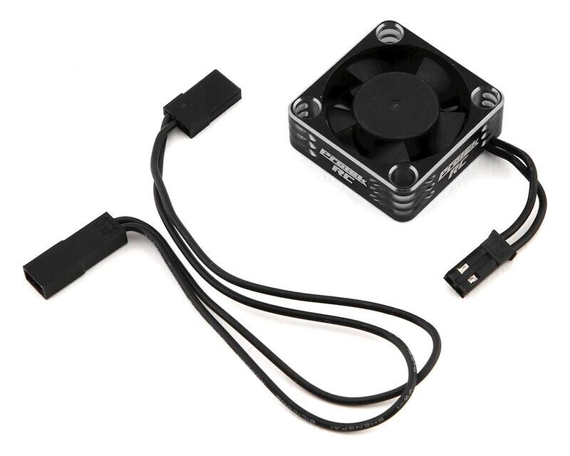 ProTek RC 30x30x10mm Aluminum High Speed HV Cooling Fan (Silver/Black) - PTK-2111
