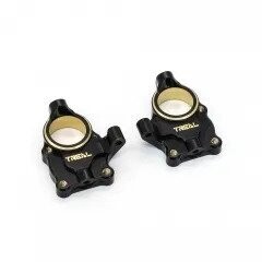 TREAL Brass Inner Portal Covers(2p) Steering Knuckles for 1/24 FMS FCX24 Upgrades - X003FCQKKP
