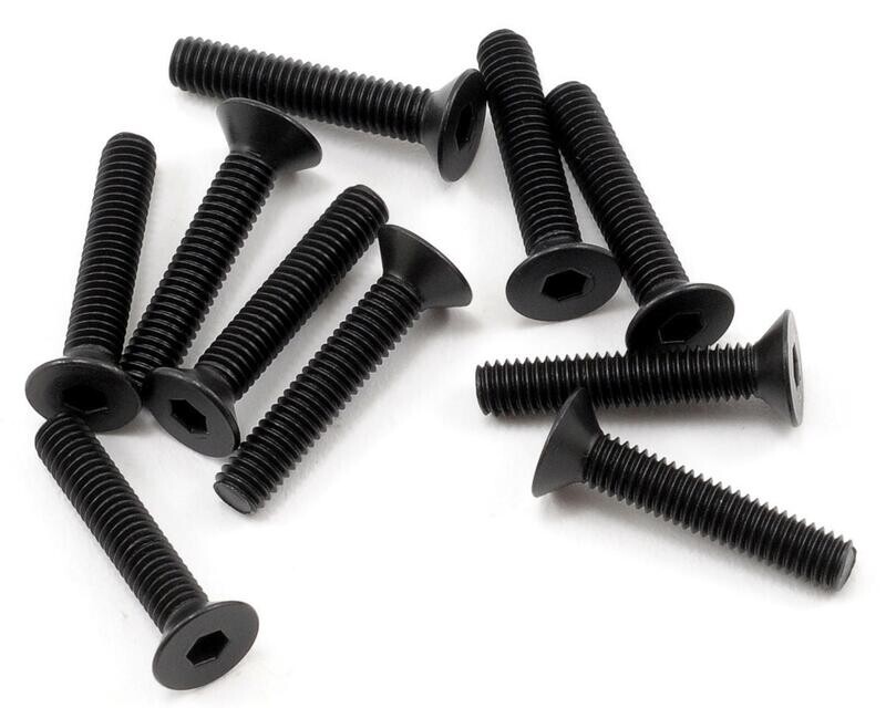 Team Losi Racing 3x16mm Flat Head Screws (10) - TLR5964