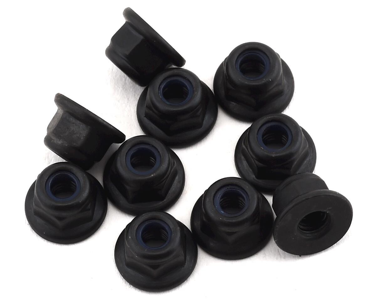 Team Losi Racing M3 Flanged Lock Nuts (10) - TLR245016