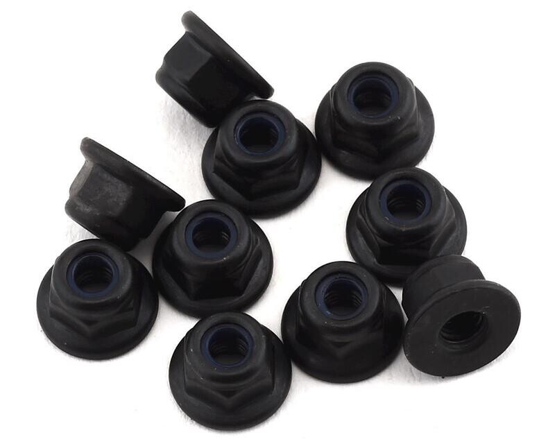 Team Losi Racing M3 Flanged Lock Nuts (10) - TLR245016