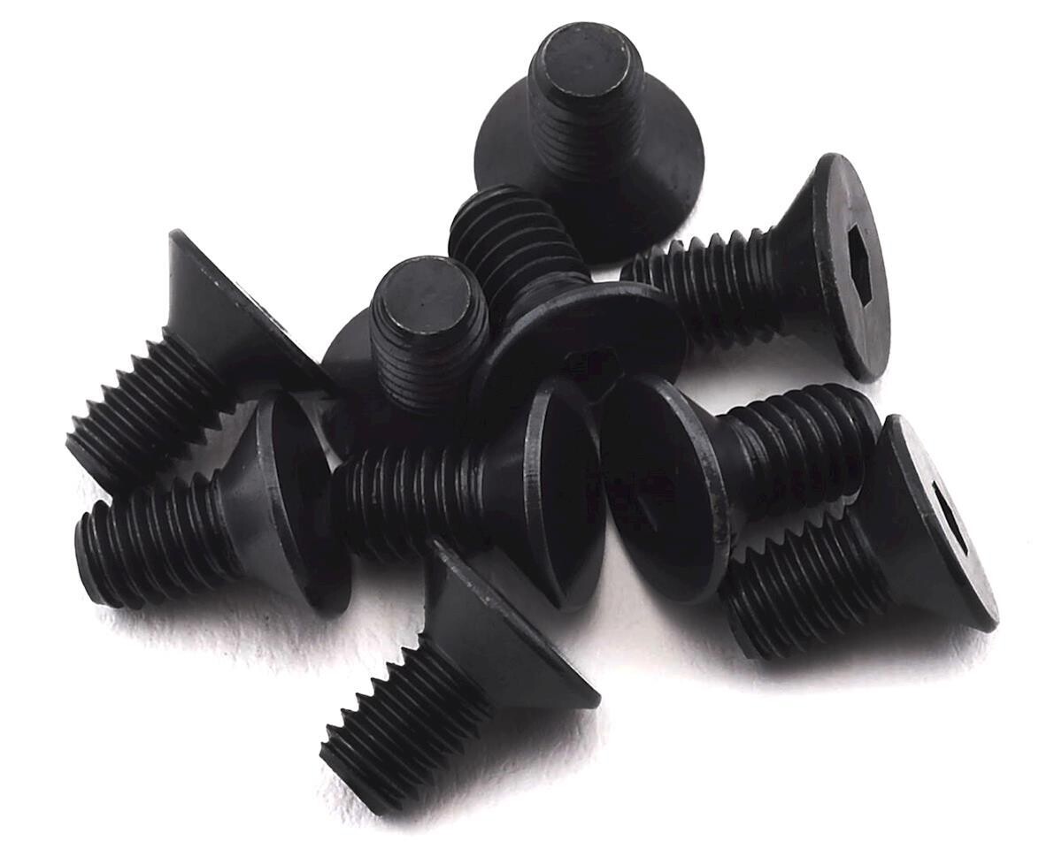 Team Losi Racing 4x8mm Flat Head Hex Screws (10) - TLR245010