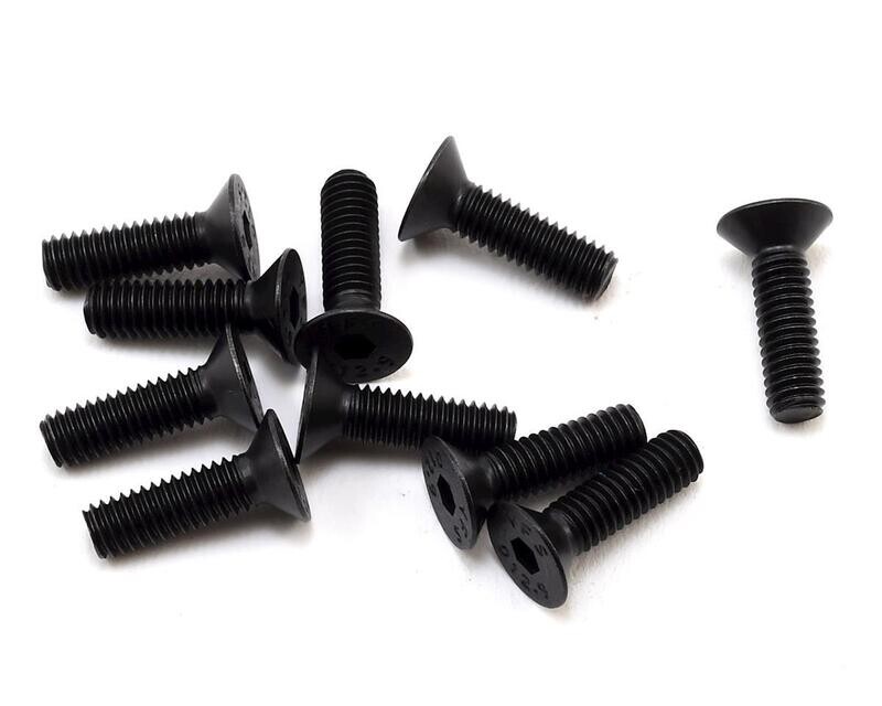 Losi 4x14mm Flat Head Screws (10) - LOS255019