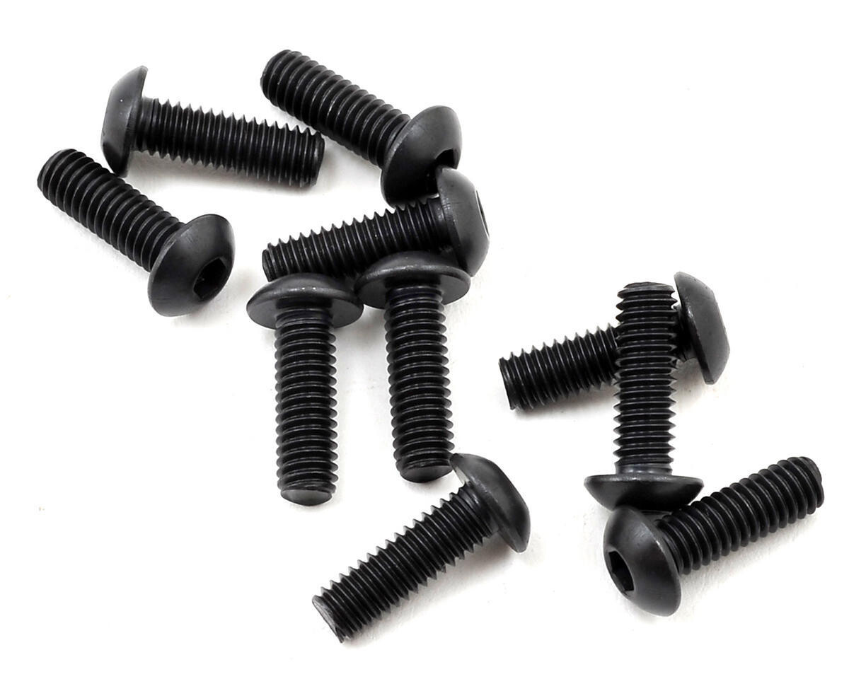 Team Losi Racing 4x12mm Button Head Hex Screw (10) - TLR255007