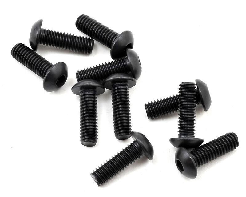 Team Losi Racing 4x12mm Button Head Hex Screw (10) - TLR255007