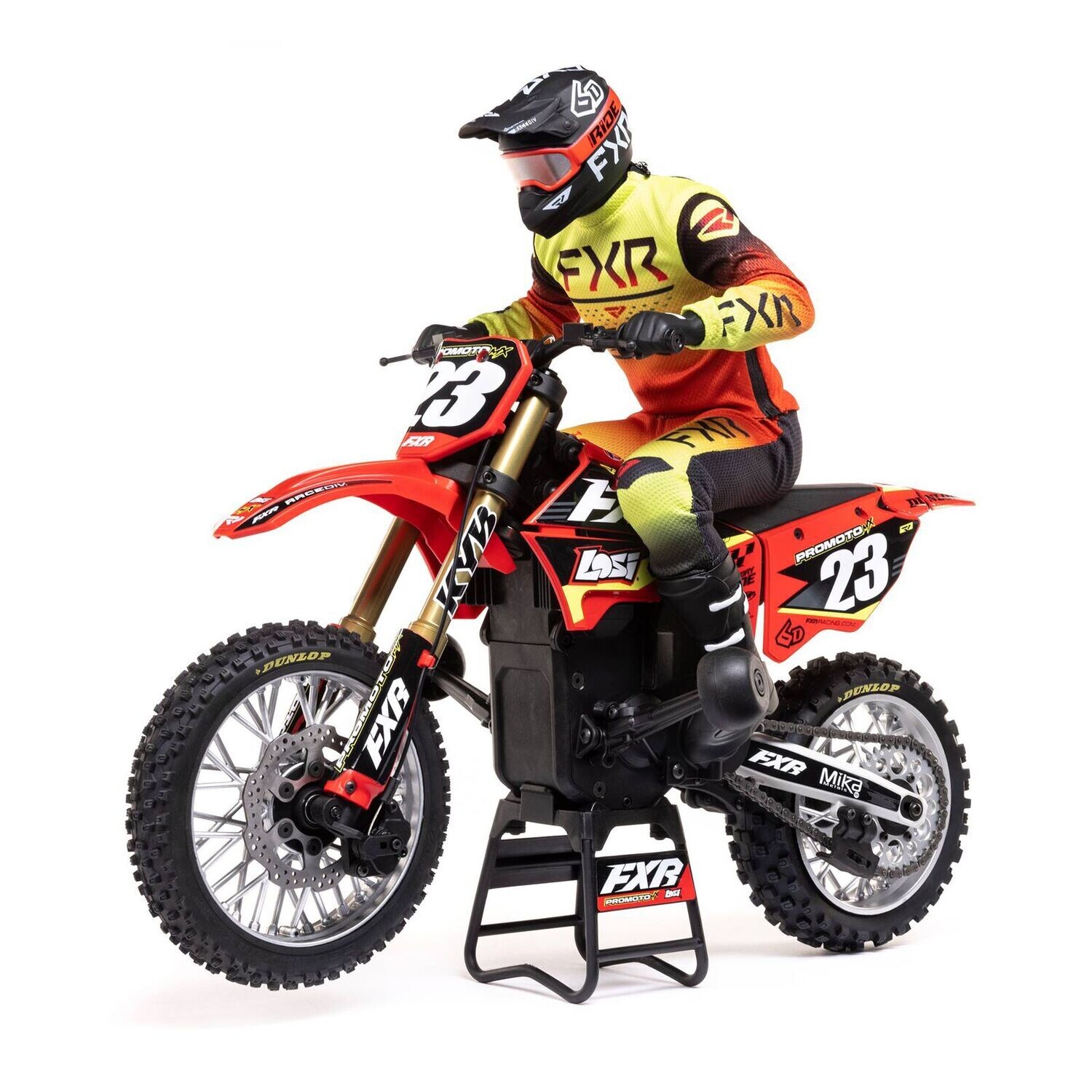 Losi 1/4 Promoto-MX Motorcycle RTR, FXR (Red) - LOS06000T1