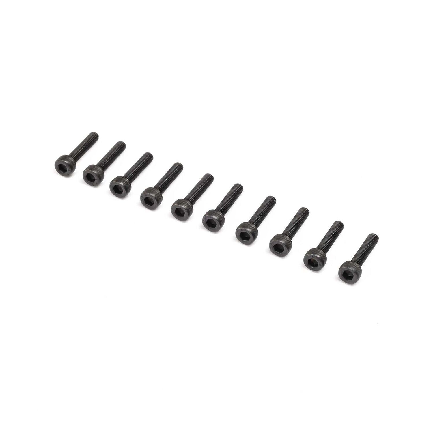 Losi Cap Head Screws, M3 x 14mm (10) - LOS265001