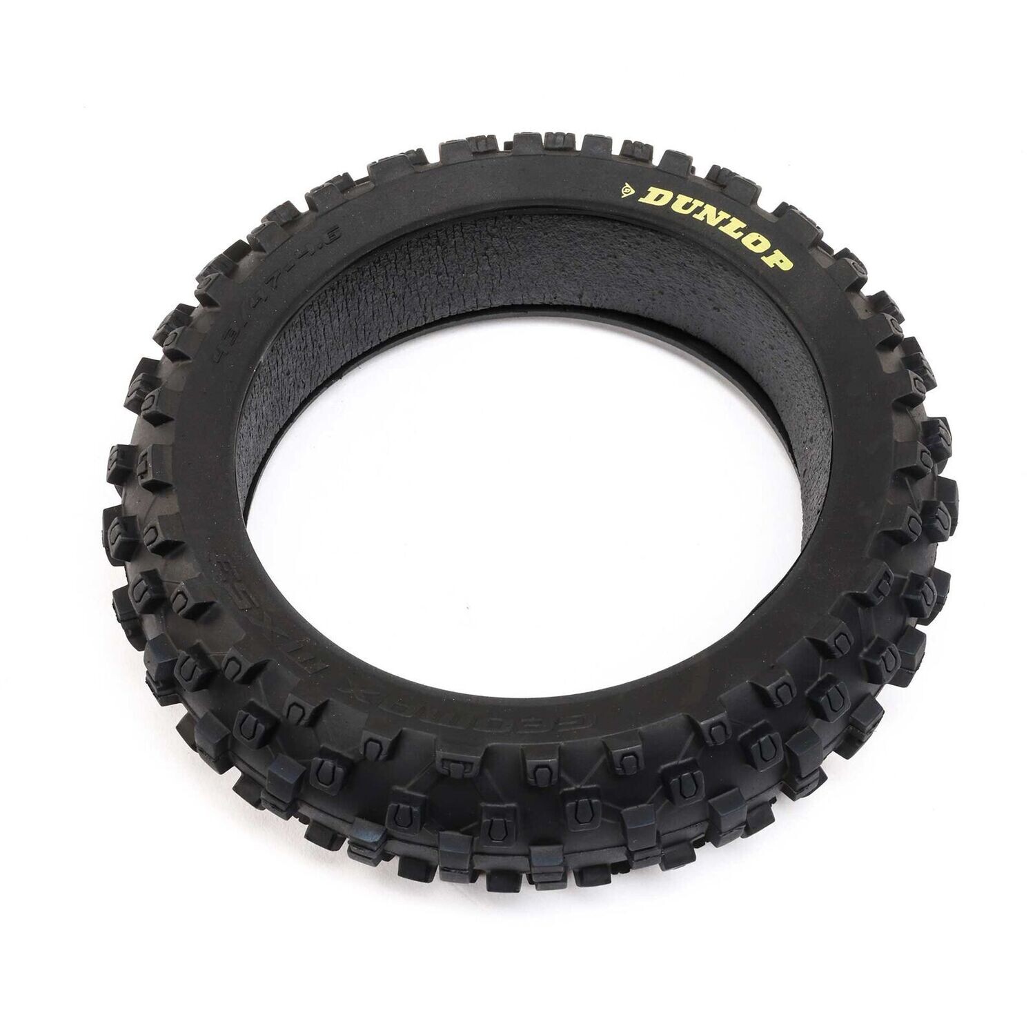 Losi Dunlop MX53 Rear Tire with Foam, 60 Shore: Promoto-MX - LOS46009