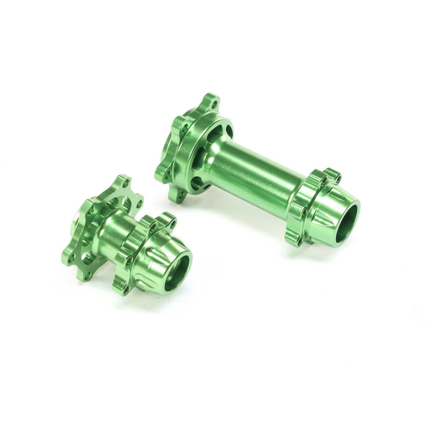 Losi Aluminum Hub Set, Machined, Green: Promoto-MX - LOS362002