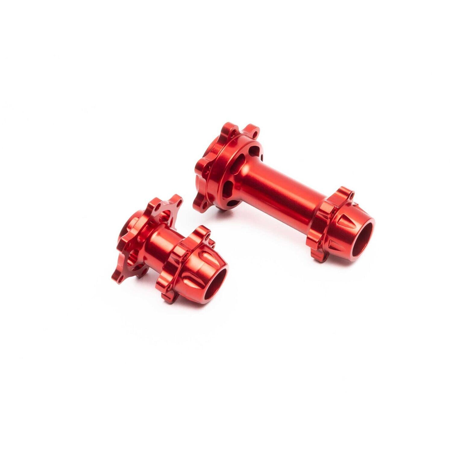 Losi Aluminum Hub Set, Machined, Red: Promoto-MX - LOS362000