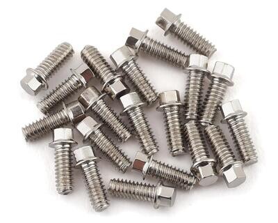 SSD RC 2x5mm Scale Hex Bolts (Silver) (20) - SSD00369