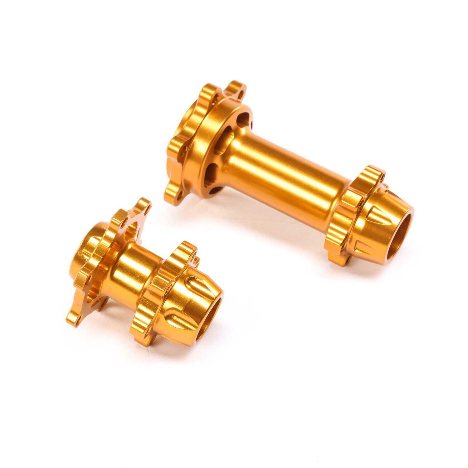 Losi Aluminum Hub Set, Machined, Gold: Promoto-MX - LOS362004