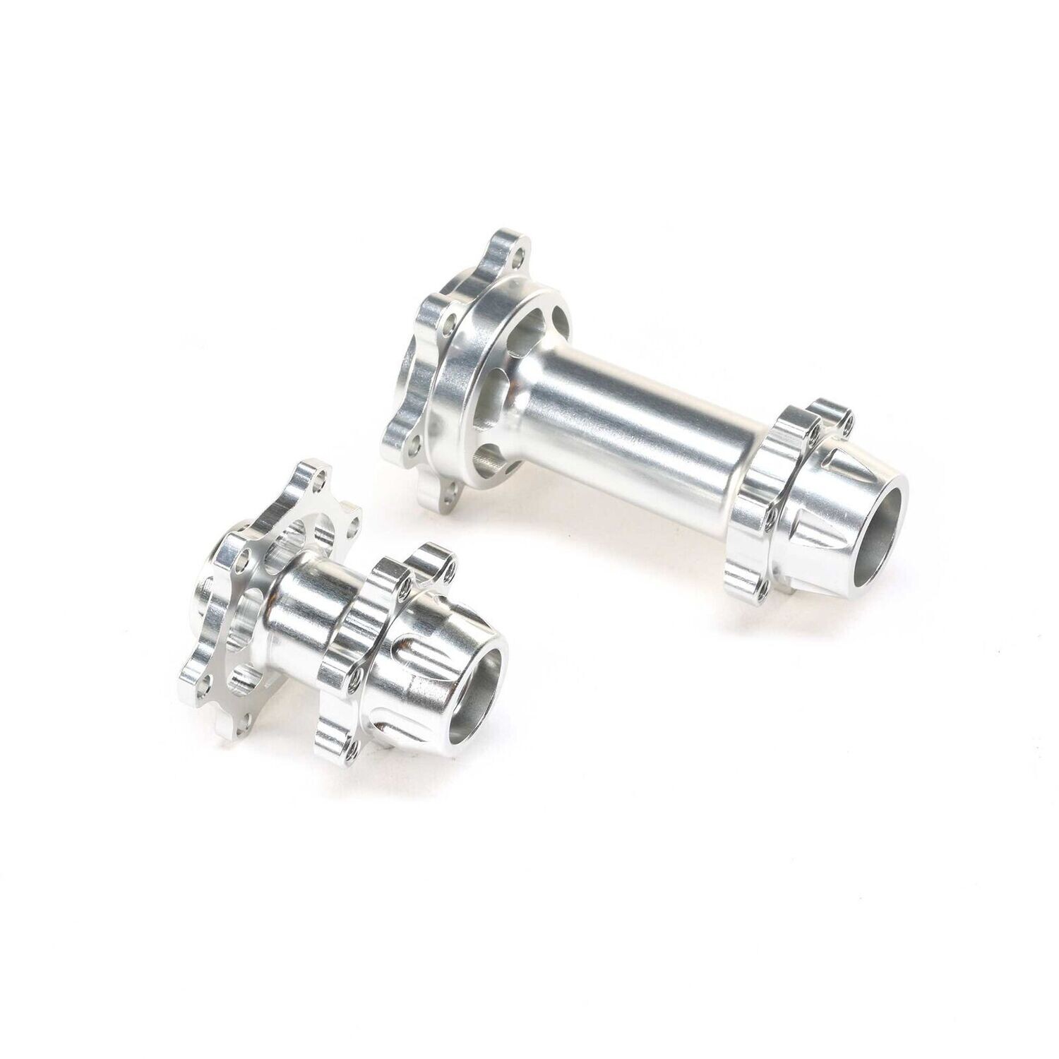 Losi Aluminum Hub Set, Machined, Silver : Promoto-MX - LOS362005