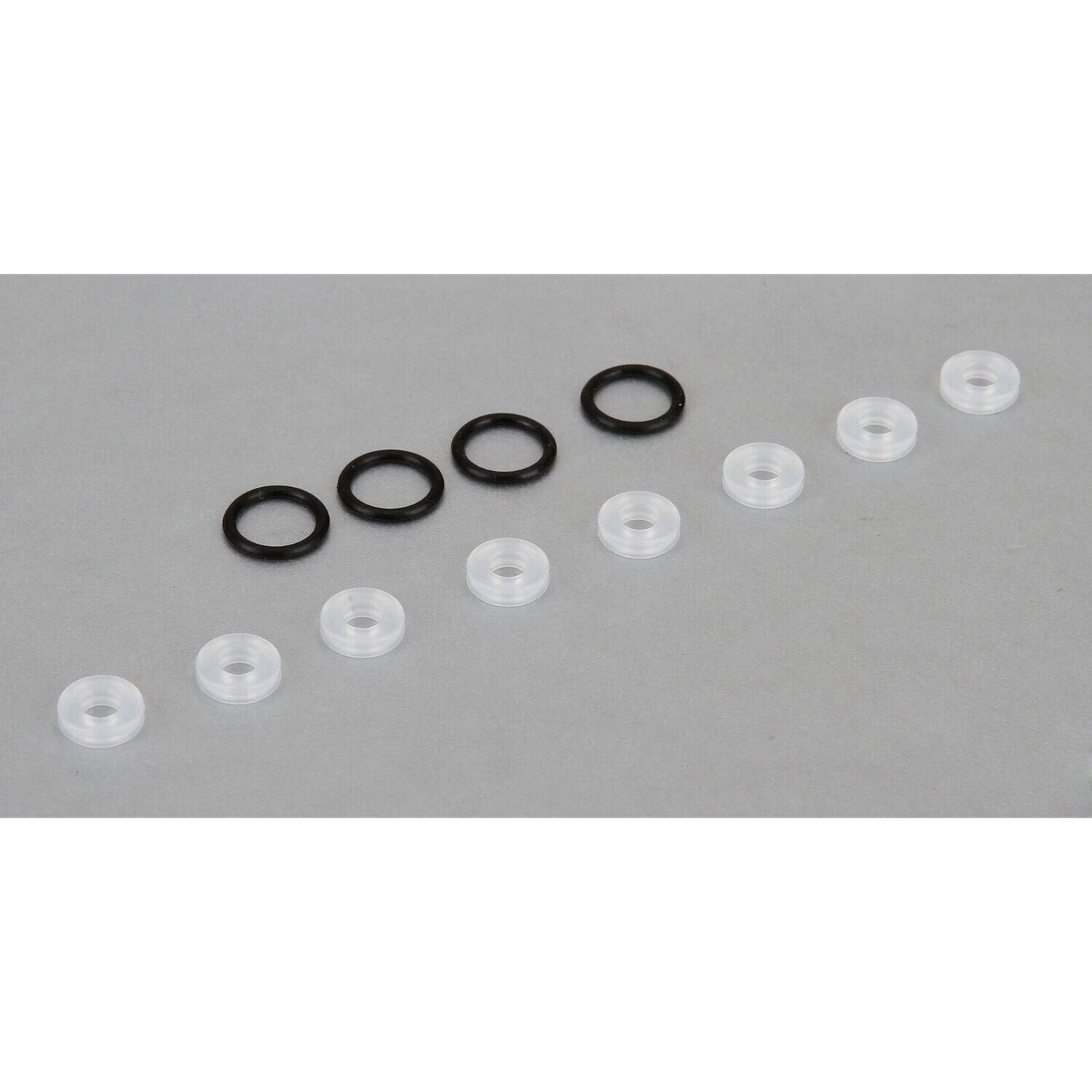 Team Losi X-Ring Seals (8), Lower Cap Seals (4): All 8IGHT - TLR243024