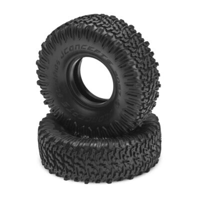 JConcepts1/10 Scorpios All-Terrain Scaling 1.9” Crawler Tires with Inserts, Green Compound (2) - 3057-02