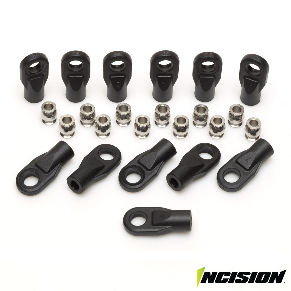 INCISION ROD ENDS WITH PIVOT BALLS (12) - IRC00010