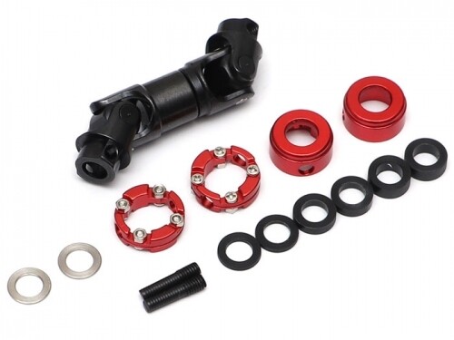 Boom Racing BADASS™ Heavy Duty Steel Center Drive Shaft 41-44mm (Pin to Pin) 1Pc [Recon G6 Certified] - BRBD955003H