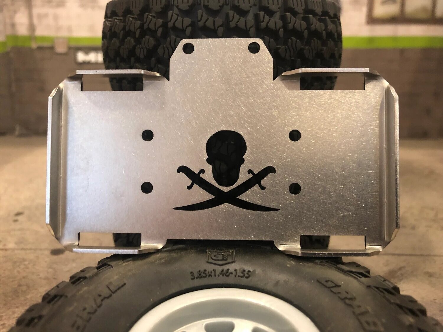 ROCK PIRATES SCX10 II BATTERY TRAY - RPRC 1005