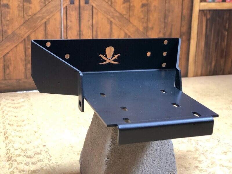 ROCK PIRATES HARDLINE BED (BLACK), FITS SCX10 II &amp; ELEMENTS - RPRC 1010 BLK