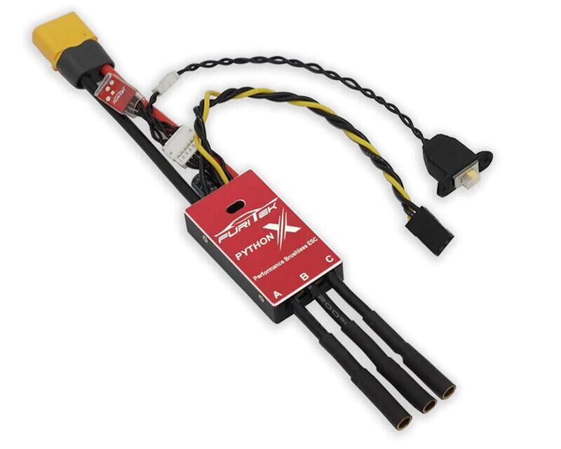 Furitek Python X 80A Brushed/Brushless ESC w/wireless Module - FTK-FUR-2350