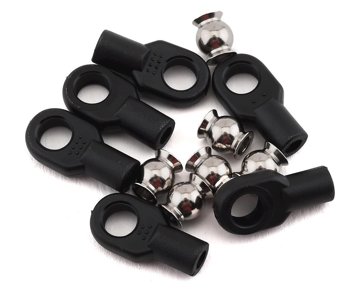 Traxxas Rod ends, small, with hollow balls (6) (for Revo steering linkage) - 5349