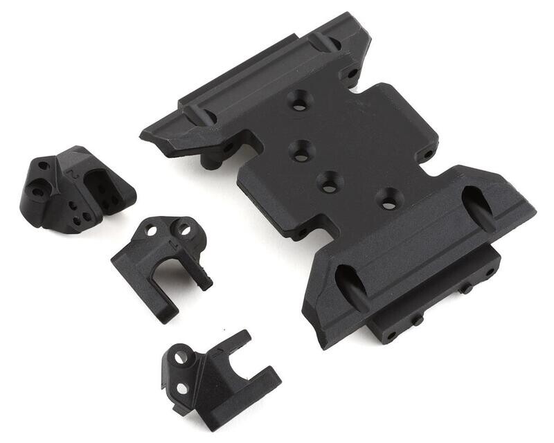 Axial SCX10 III Base Camp Skid Plate &amp; Upper Link Mount Set - AXI231047