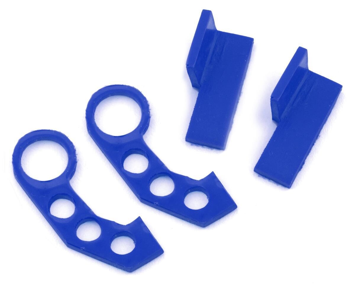 Sideways RC Scale Drift JDM Tow Hook (Blue) (2) (Style 3) # SDW-JDMHST3-BL
