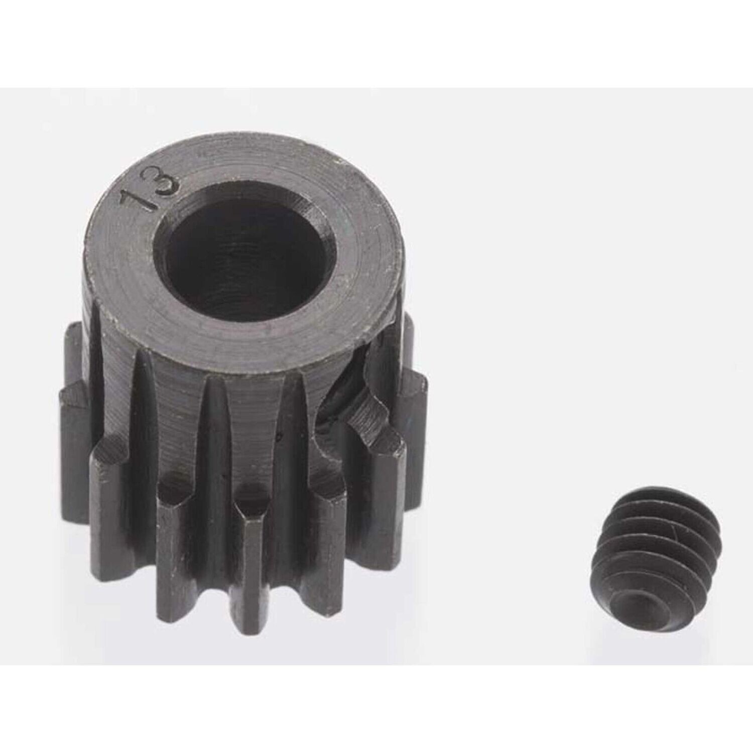 Robinson Racing Extra Hard 13 Tooth Blackened Steel 32p Pinion, 5mm - RRP8613