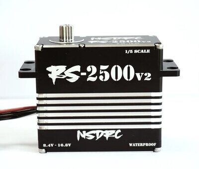 NSDRC RS2500 V2 1/5 INSANE TORQUE SERVO - NSD-RS25