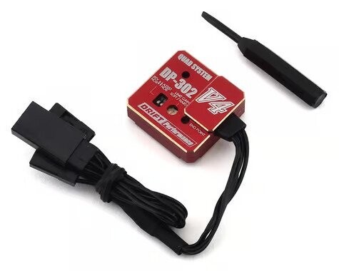 Yokomo DP-302V4 Drift Steering Gyro (Red) YOKDPP-302V4RB