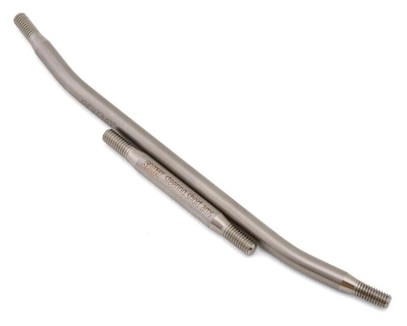 Samix SCX10 Pro Titanium Steering Links (2) (Axle Mounted Servo) - SAMSCX10P-5025SSA