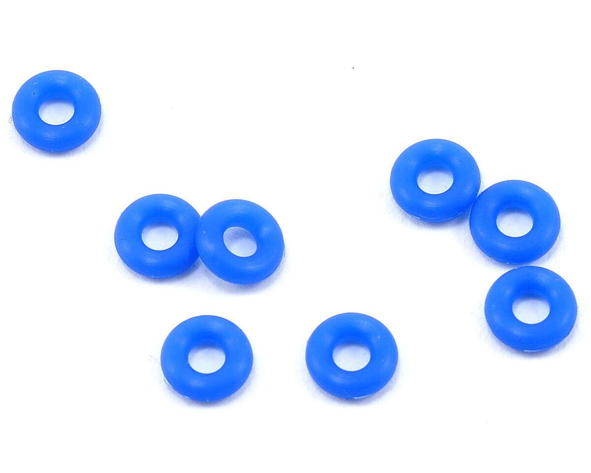 Yokomo High Grade Silicone Shock O-Ring Set (Blue) (8) - YOKYS-7HG2