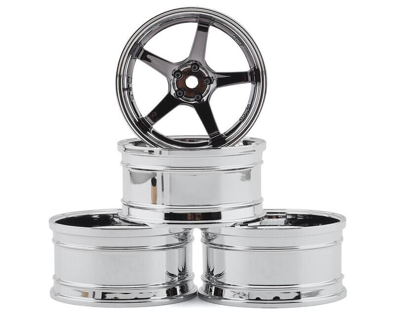 MST S-SBK GT offset changeable wheel set (4) (Offset Changeable) w/12mm Hex - MXS-832109SBK