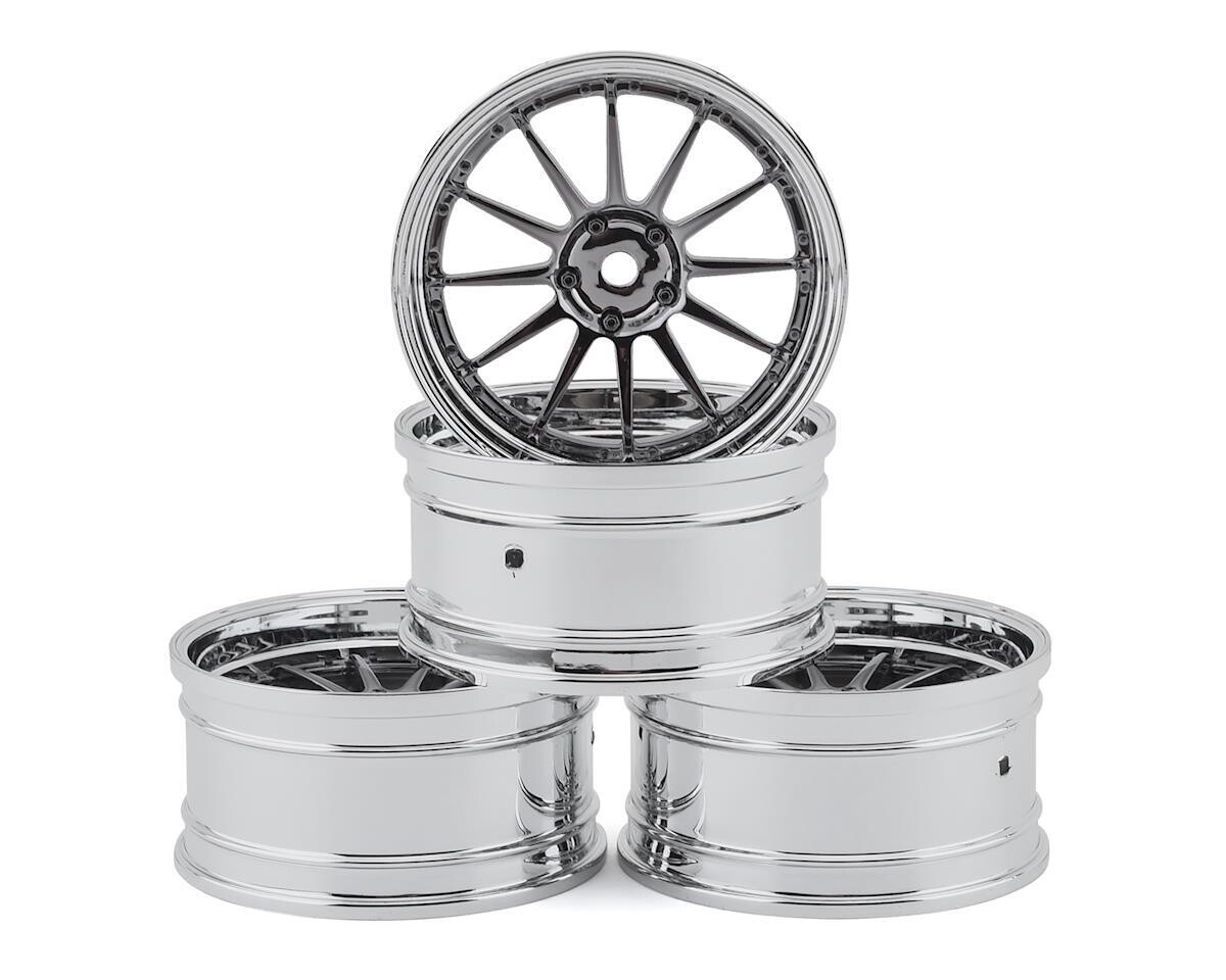 MST S-SBK 21 offset changeable wheel set (4) (Offset Changeable) w/12mm Hex - MXS-832105SBK