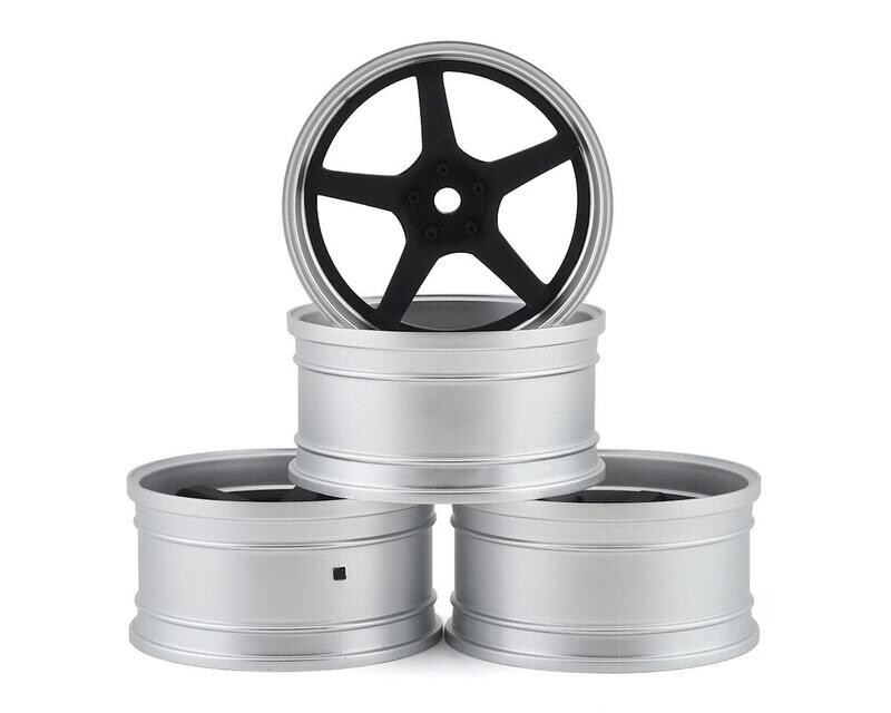 MST FS-FBK GT offset changeable wheel set (4) (Offset Changeable) w/12mm Hex - MXS-832110FBK