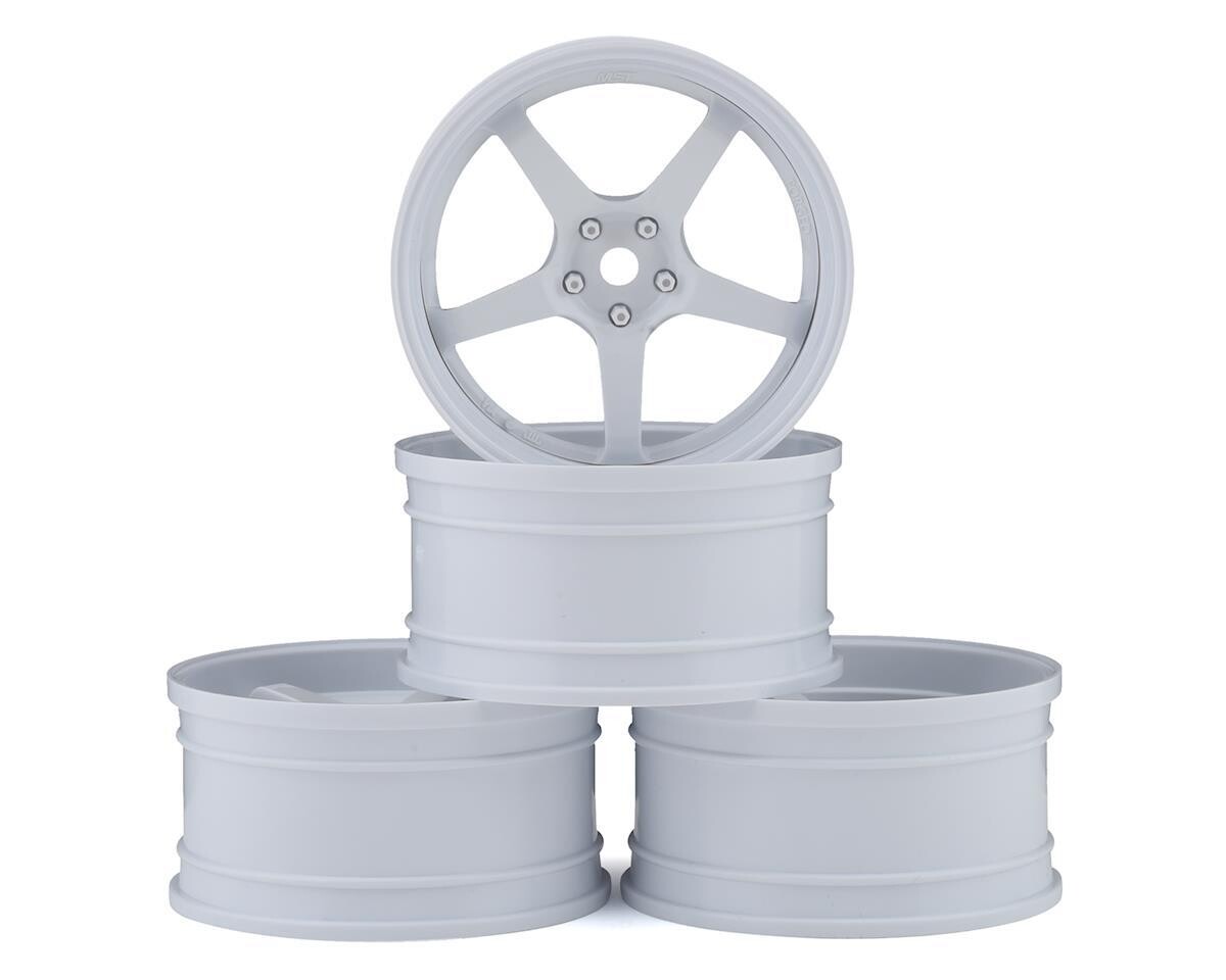 MST W-W GT offset changeable wheel set (4) (Offset Changeable) w/12mm Hex - MXS-832109W