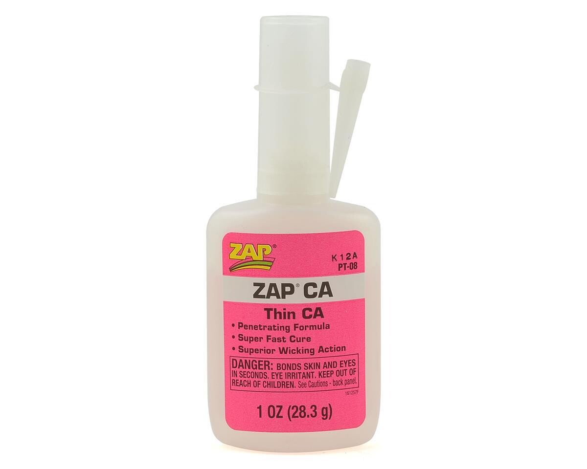 Pacer Technology Zap Thin CA Glue (1oz) - PAAPT08/PT-08