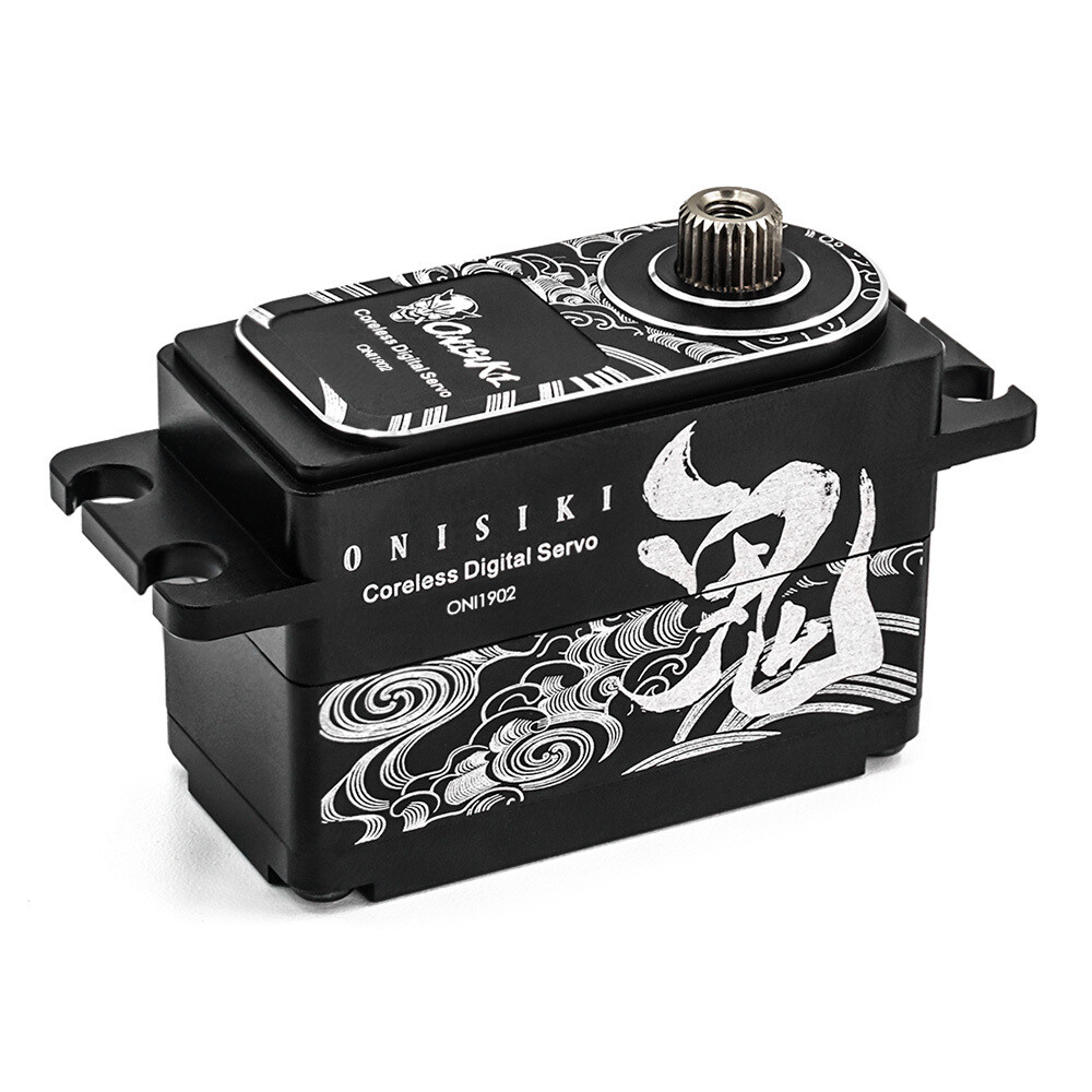 ONISIKI FULL ALUMINUM CASE LOW PROFILE CORELESS DIGITAL SERVO FOR DRIFT CAR ONI1902
