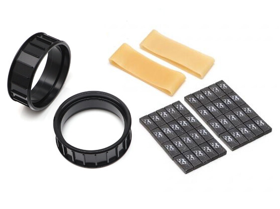 Boom Racing ProBuild™ 1.9" Brass Center Ring w/ Lead Weight Set (2) - BRW780935 Boom Racing ProBuild™ 1.9" Brass Center Ring w/ Lead Weight Set (2) - BRW780935