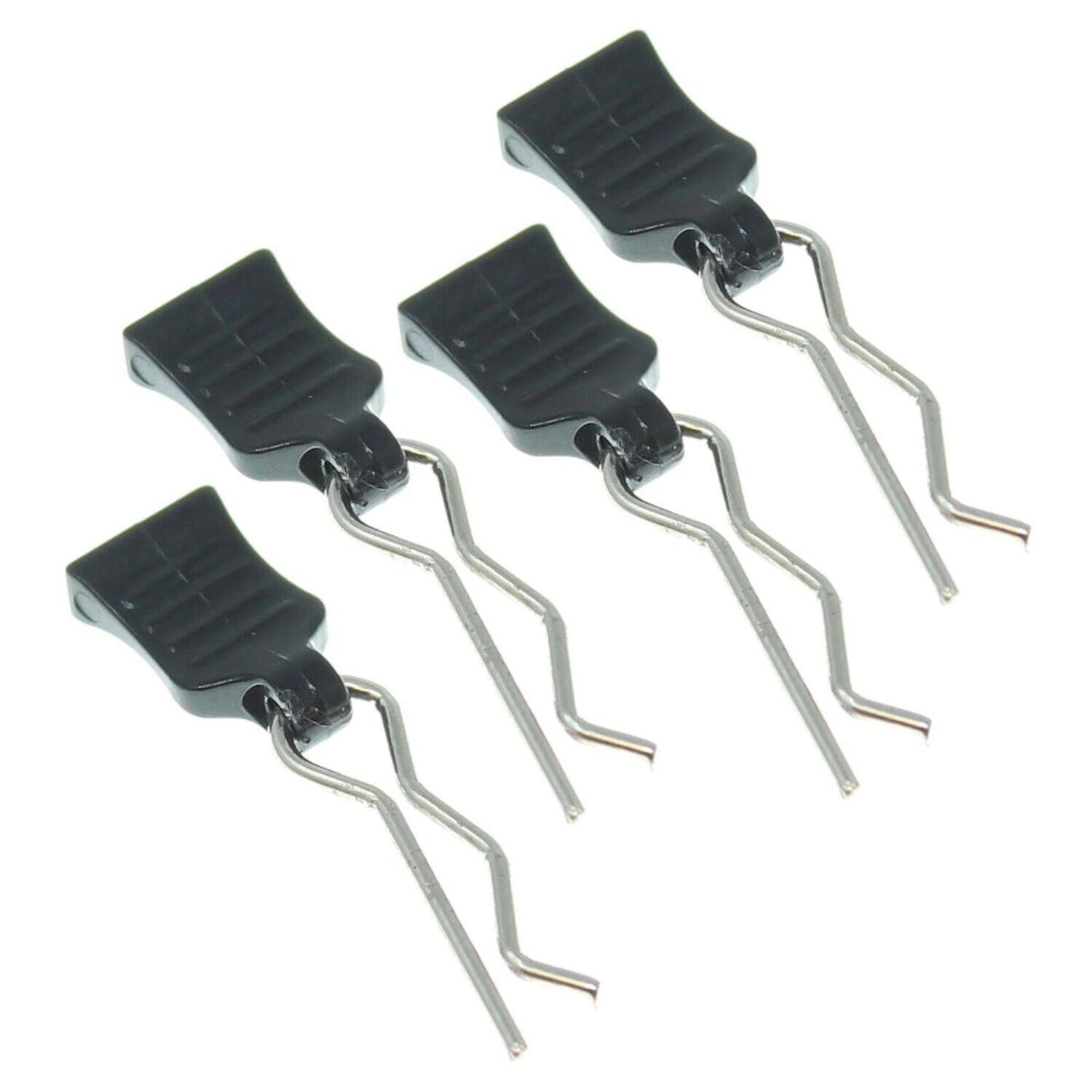 Redcat Small Drift Body Clips with Pull Tabs (4) - RER13673