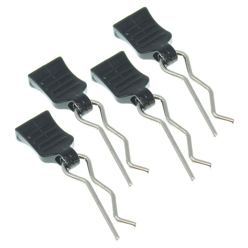 Redcat Small Drift Body Clips with Pull Tabs (4) - RER13673