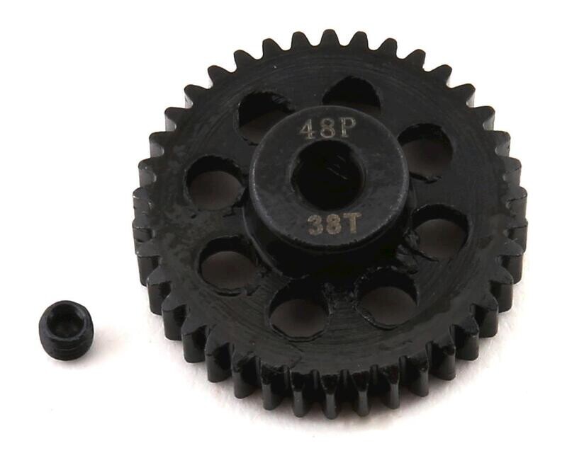 ProTek RC Lightweight Steel 48P Pinion Gear (3.17mm Bore) (38T) - PTK-8092