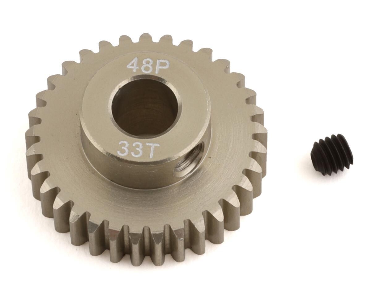 ProTek RC 48P Lightweight Hard Anodized Aluminum Pinion Gear (5.0mm Bore) (33T) - PTK-8653