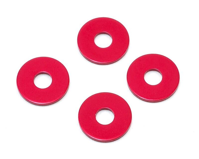 MST Wheel hub spacer 1.0 (red) (4) - MXS-820049R