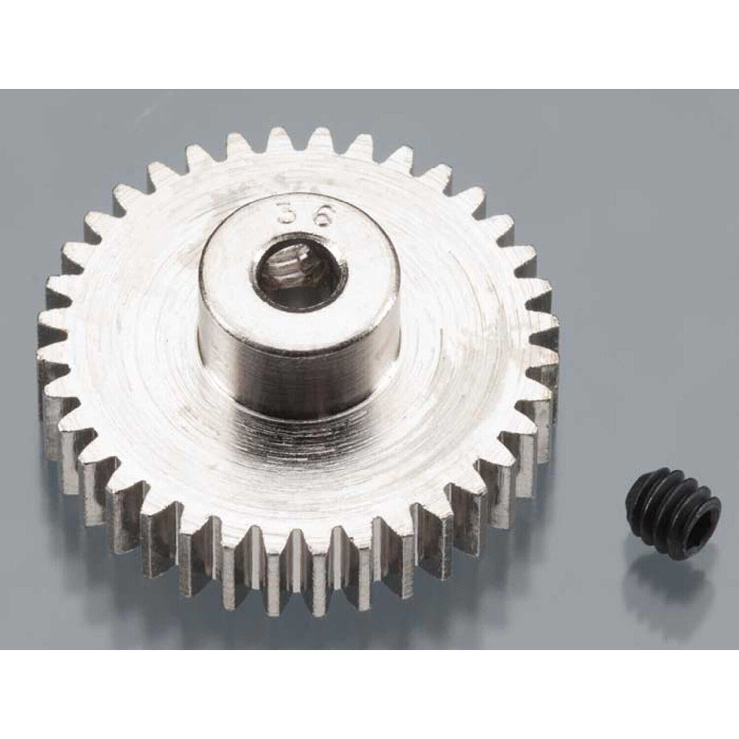 Robinson Racing Nickel-Plated 48 Pitch Pinion Gear, 36T - RRP1036