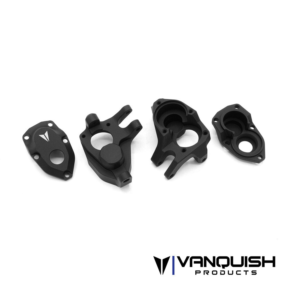 VANQUISH F10 PORTAL ALUMINUM FRONT KNUCKLE - BLACK ANODIZED VPS08640