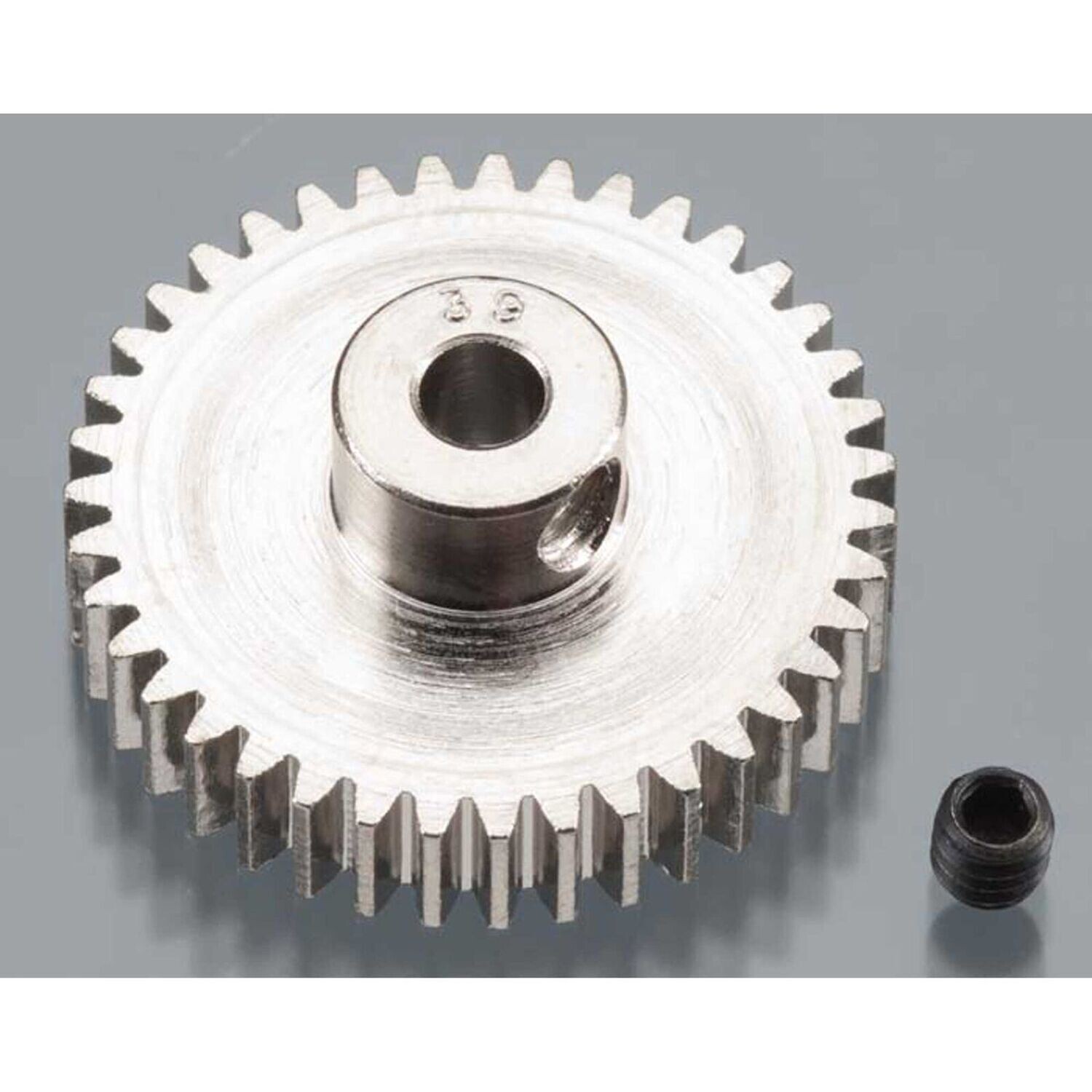 Robinson Racing Nickel-Plated 48 Pitch Pinion Gear, 39T - RRP1039