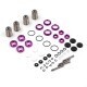 AXON REVOSHOCK II LIMITED EDITION PURPLE DAMPER KIT FOR YOKOMO YD-2 YD-4 - DD-YS-002P