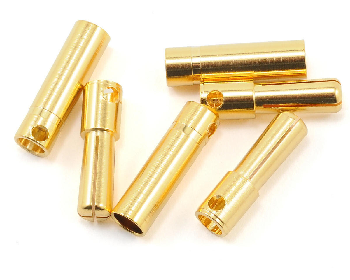 Castle Creations 4mm High Current Bullet Connector Set - CSE095-0007-00